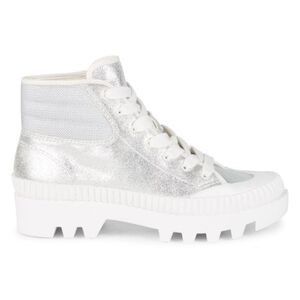 Dolce Vita | NIB! Ociana High-Top Sneaker, Silver Leather - Sz. 10
